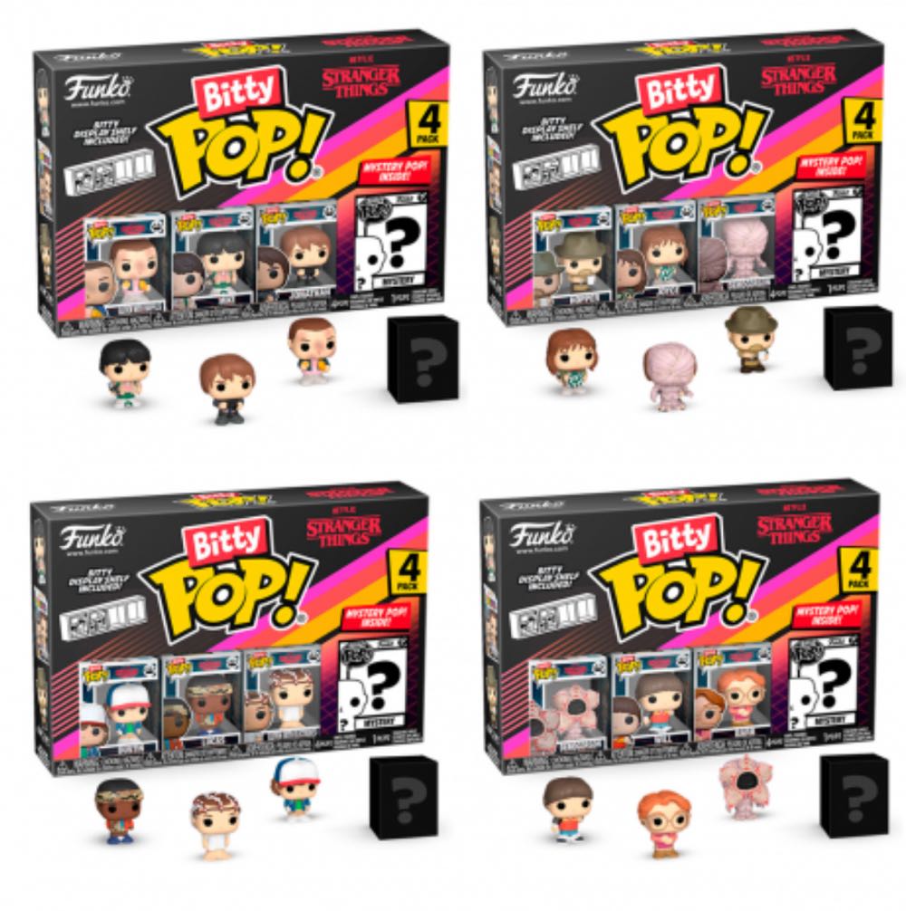 Eleven (Burger T-Shirt) Bitty Pop - Stranger Things vinyl figure collectible - Main Image 3