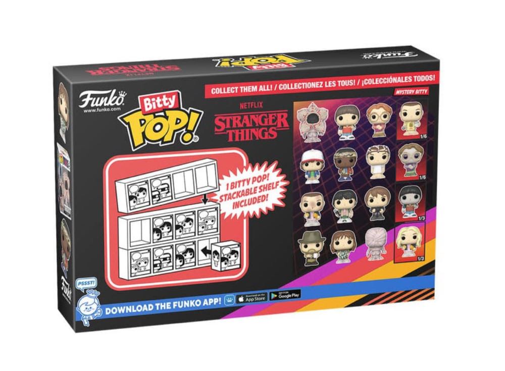 Eleven (Burger T-Shirt) Bitty Pop - Stranger Things vinyl figure collectible - Main Image 4