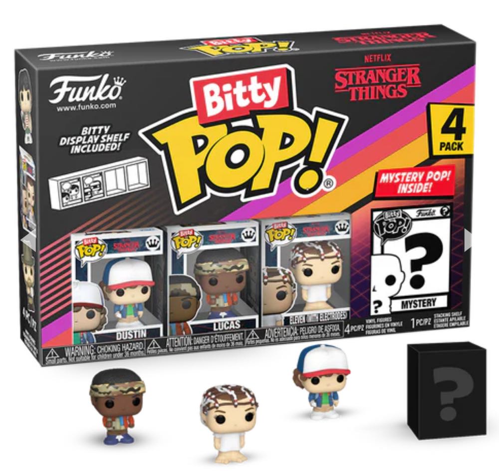 Bitty Pop - Stranger Things - Eleven with Electrodes - Stranger Things vinyl figure collectible - Main Image 2