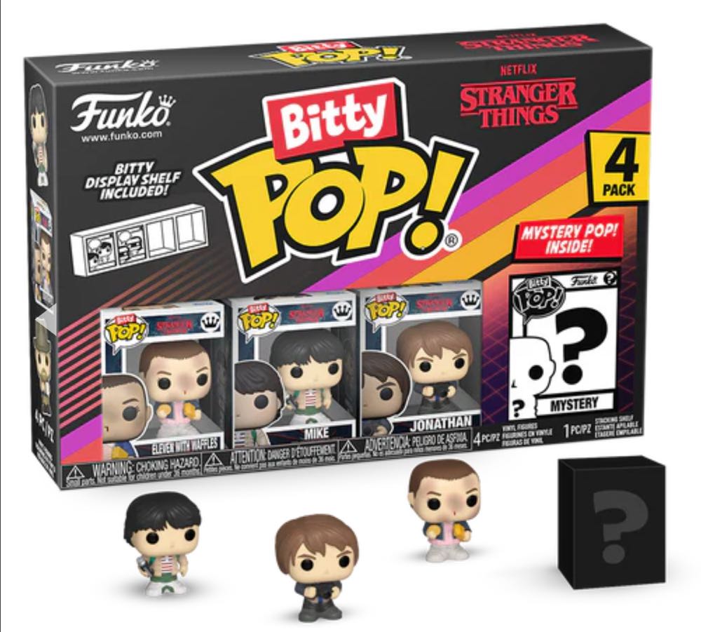 Eleven with Waffles Bitty Pop - Stranger Things vinyl figure collectible - Main Image 2