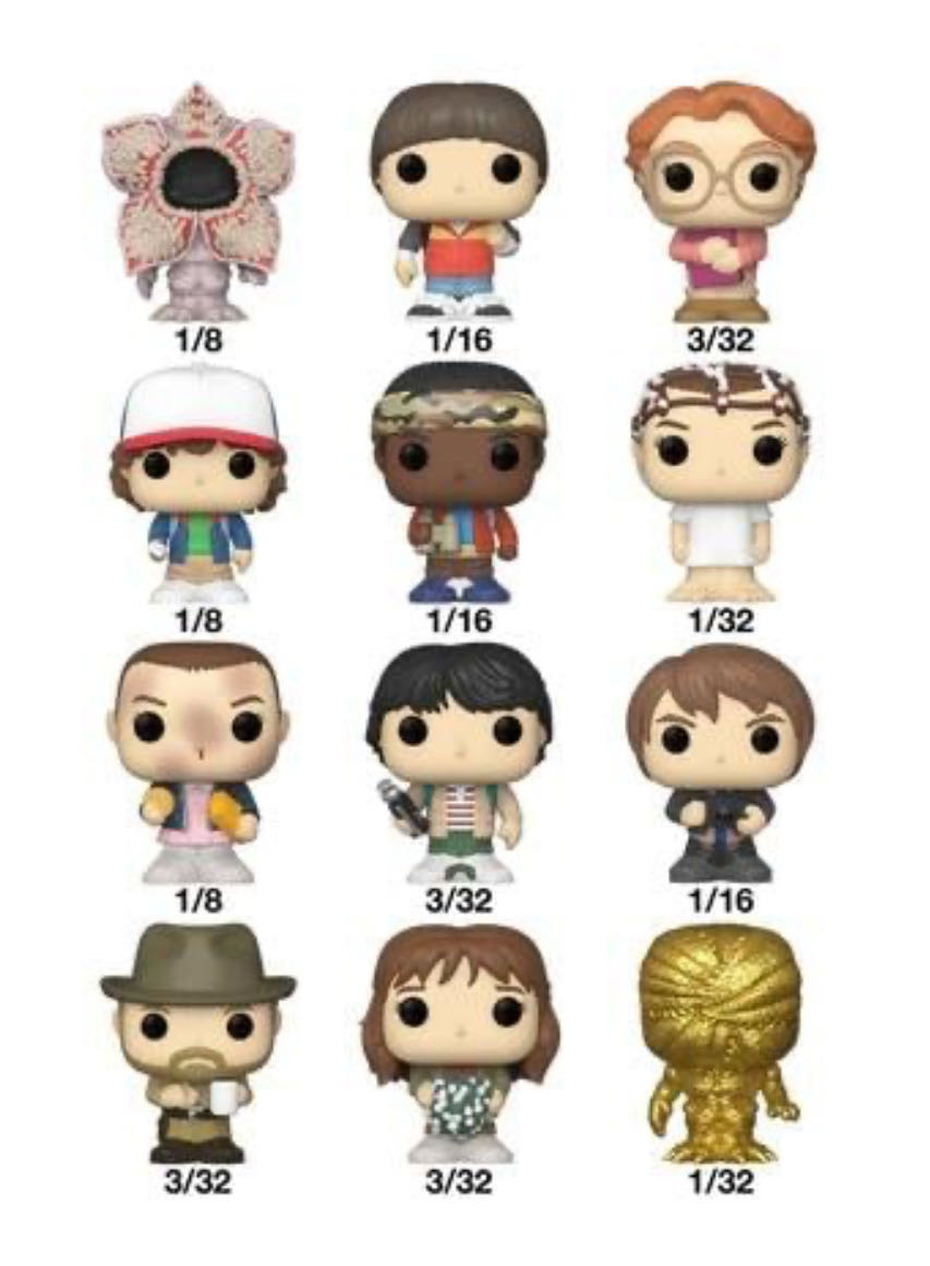 Bitty Pop - Stranger Things - Special Demogorgon - Gold - Stranger Things vinyl figure collectible - Main Image 3