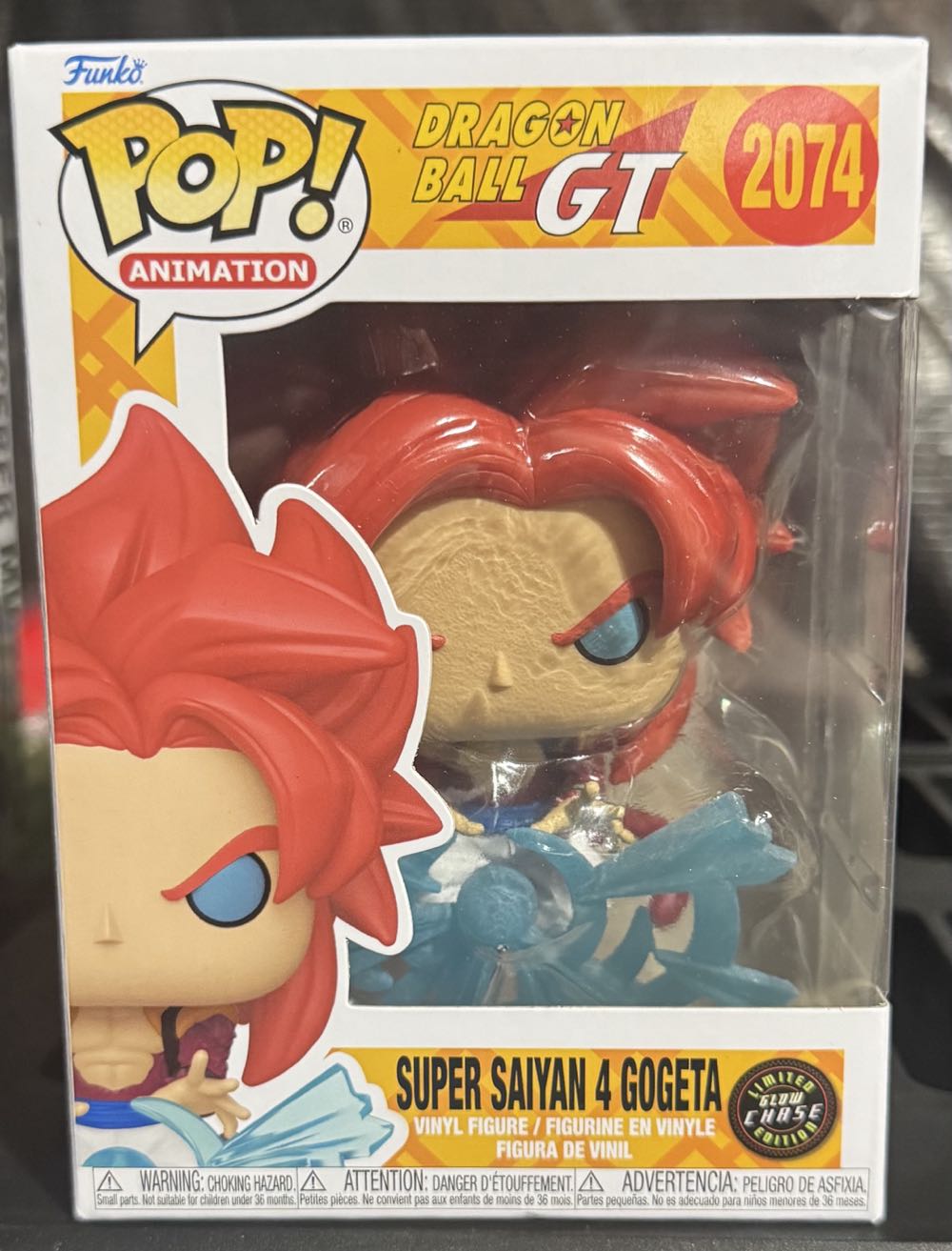 Super Saiyan 4 Gogeta - Dragon Ball Z vinyl figure collectible [Barcode 889698864954] - Main Image 2