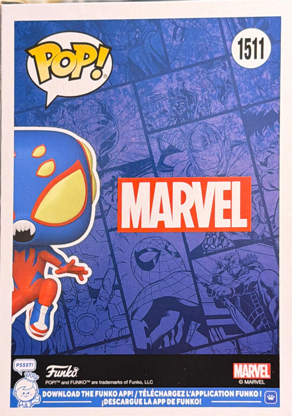 Pop! Supreme Le: Marvel Spiderboy Target Funko Pop! Marvel Limited Edition 9500 Pcs Spider Boy # Exclusive Excell Marketing Le W Fangs Protector With Exc  vinyl figure collectible [Barcode 889698880596] - Main Image 3