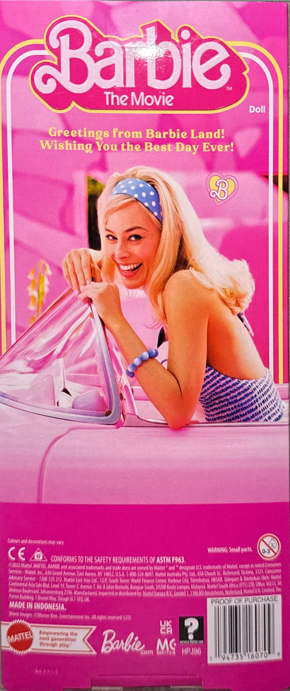 Barbie  vinyl figure collectible [Barcode 194735160709] - Main Image 2