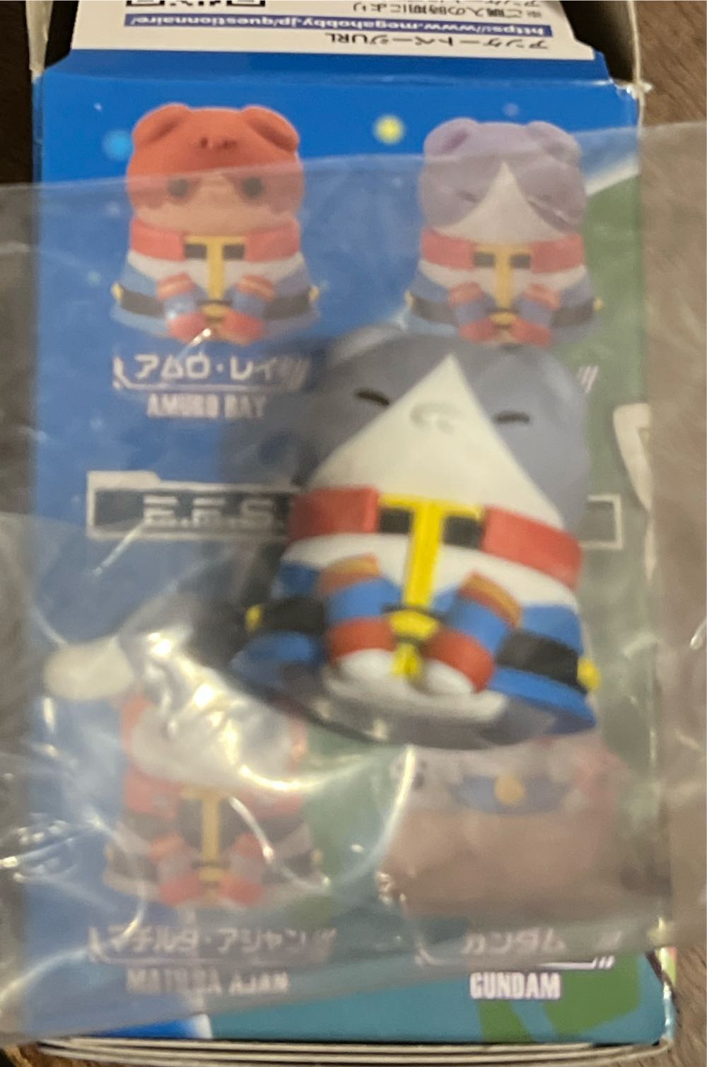 Mobile Suit Gundam Mega Cat Project Assortiment Trading Figures 3 Cm Nyandam We Are The Earth Federation Forces 8 Kai Shiden  vinyl figure collectible [Barcode 4535123834905] - Main Image 2