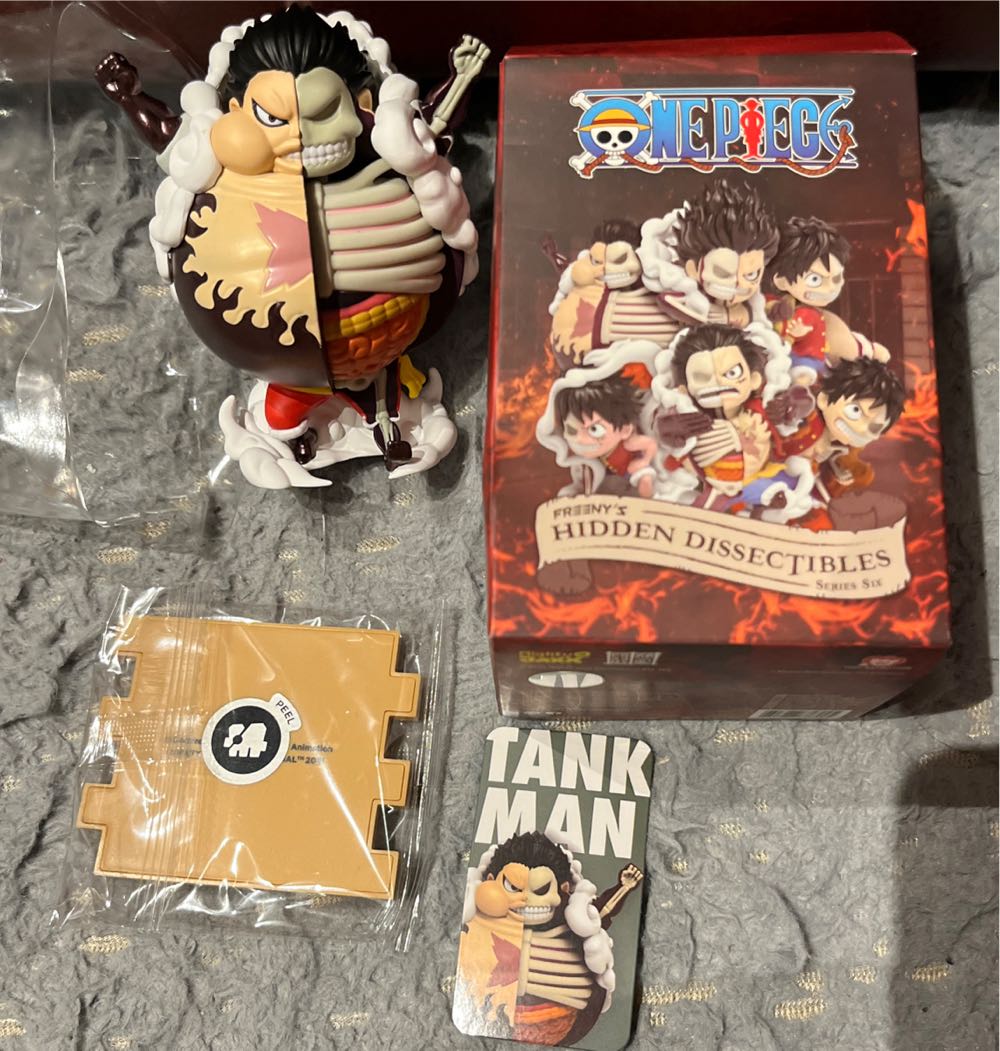 Mighty Jaxx One Piece Freeny’s Hidden Dissectibles Series Six Tank Man  vinyl figure collectible [Barcode 631978818245] - Main Image 2