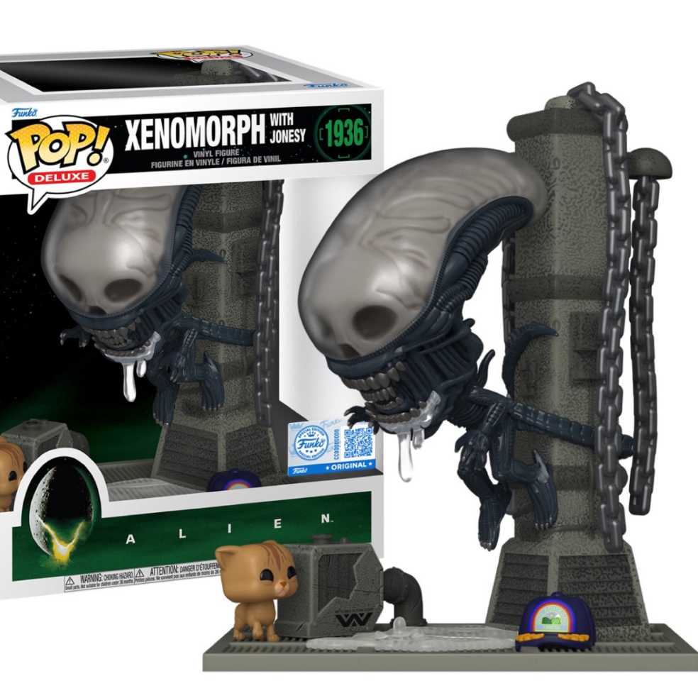Alien Xenomorph <With Jonesy> - Alien vinyl figure collectible [Barcode 889698886550] - Main Image 2