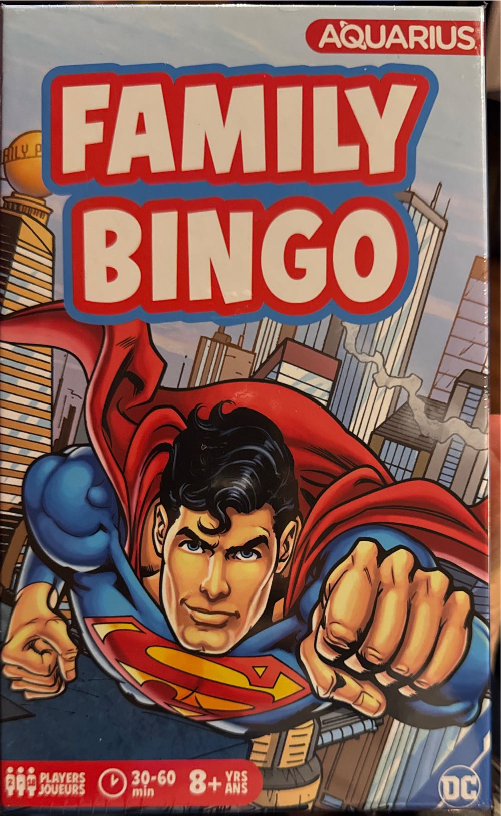Superman Family Bingo Game  vinyl figure collectible [Barcode 840391191273] - Main Image 2