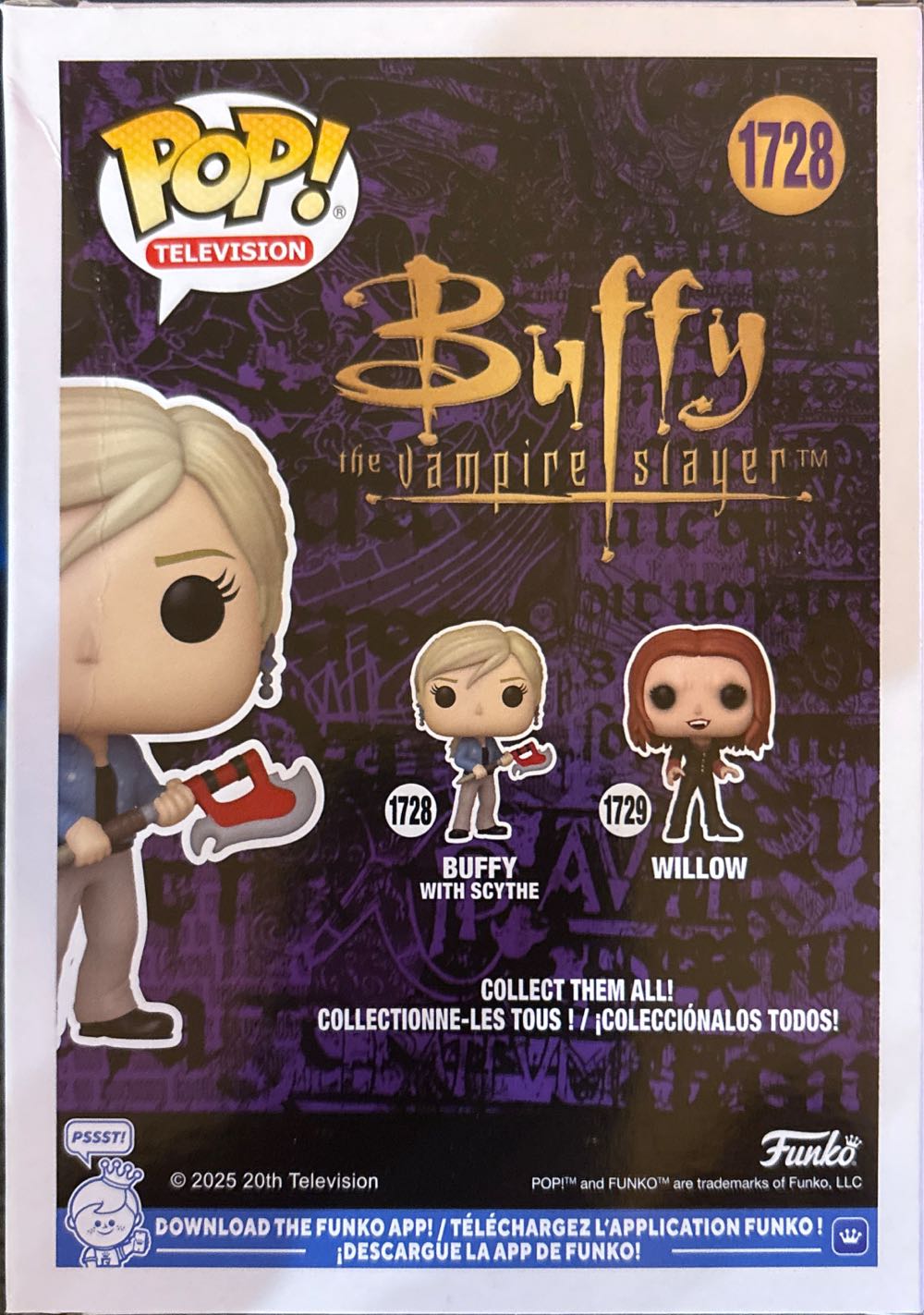Buffy with Scythe - Buffy The Vampire Slayer vinyl figure collectible [Barcode 889698862530] - Main Image 4