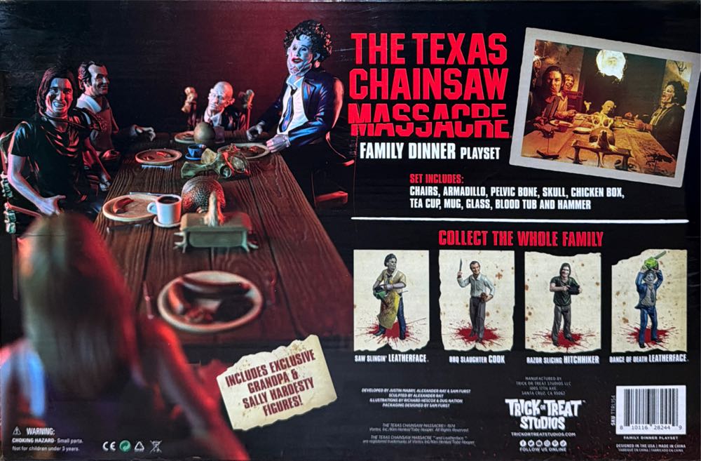 Family Dinner Playset  vinyl figure collectible [Barcode 810116282449] - Main Image 4