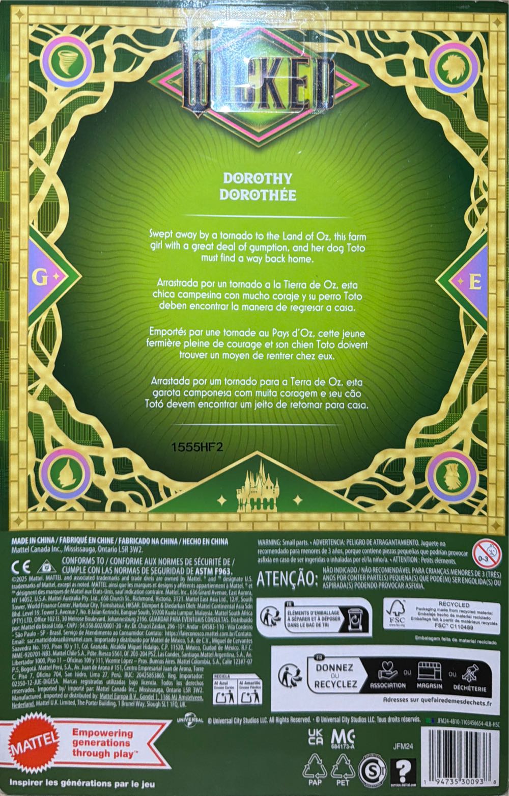 Dorothy  vinyl figure collectible [Barcode 194735300938] - Main Image 2