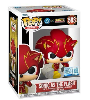 Sonic As The Flash - DC Comics vinyl figure collectible [Barcode 889698889056] - Main Image 2