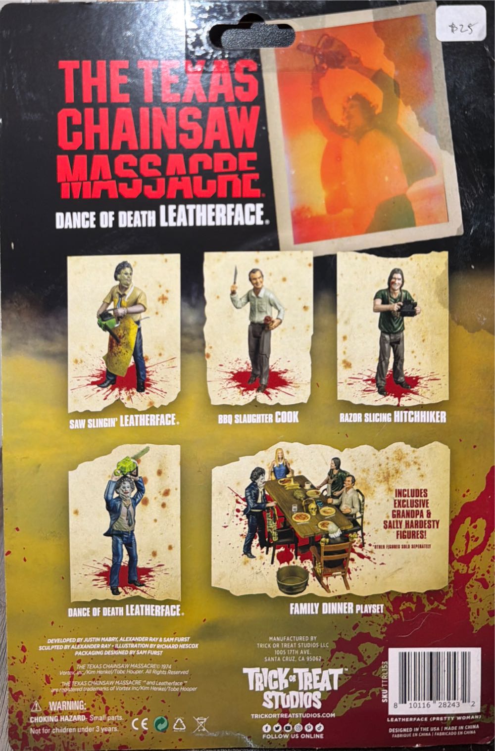 Leatherface  vinyl figure collectible [Barcode 810116282432] - Main Image 2