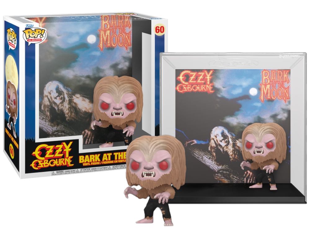 Bark At The Moon FLOCKED (Ozzy Osbourne) - Ozzy Osbourne vinyl figure collectible [Barcode 889698765602] - Main Image 2