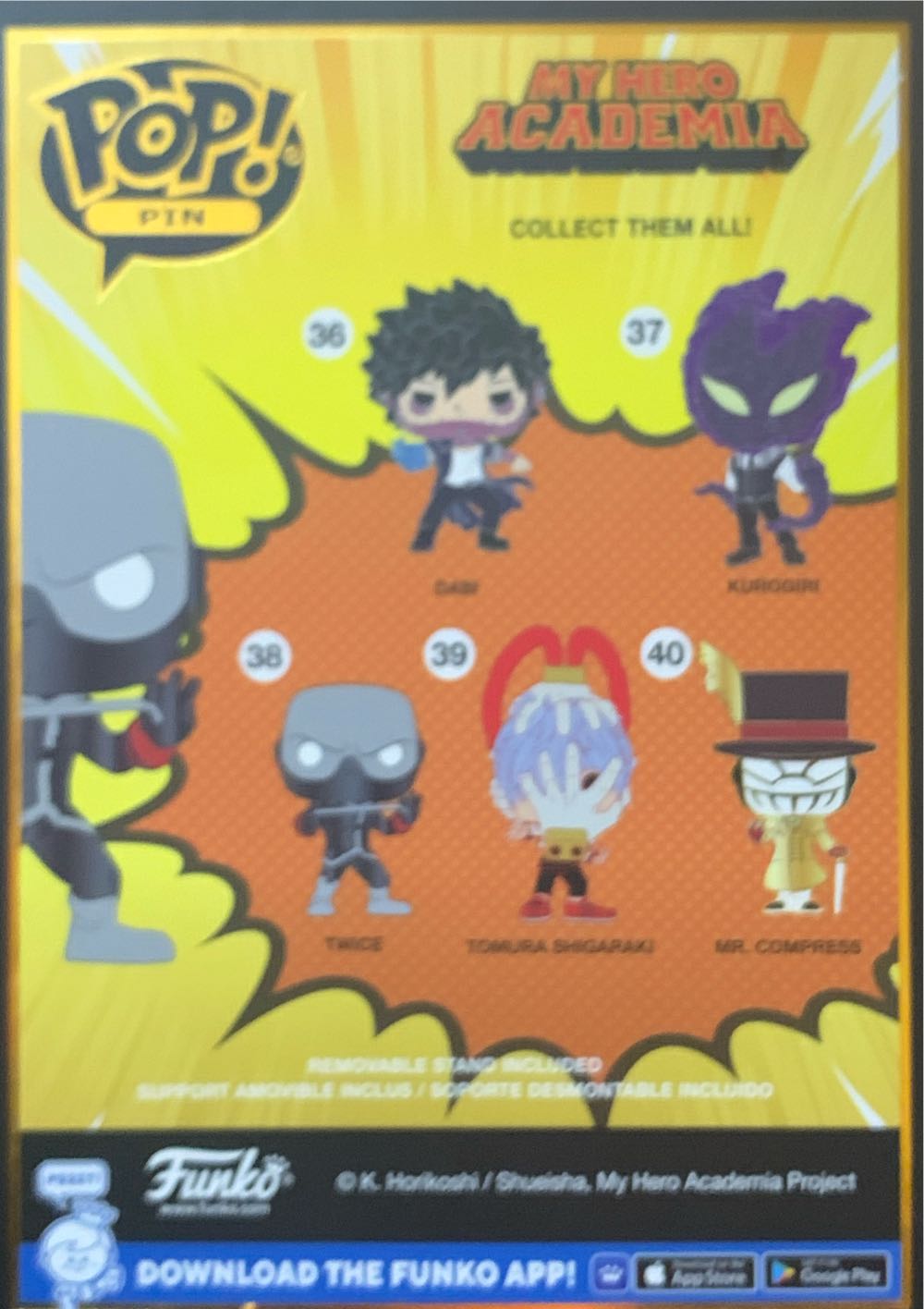 Twice - My Hero Academia vinyl figure collectible [Barcode 671803449800] - Main Image 2