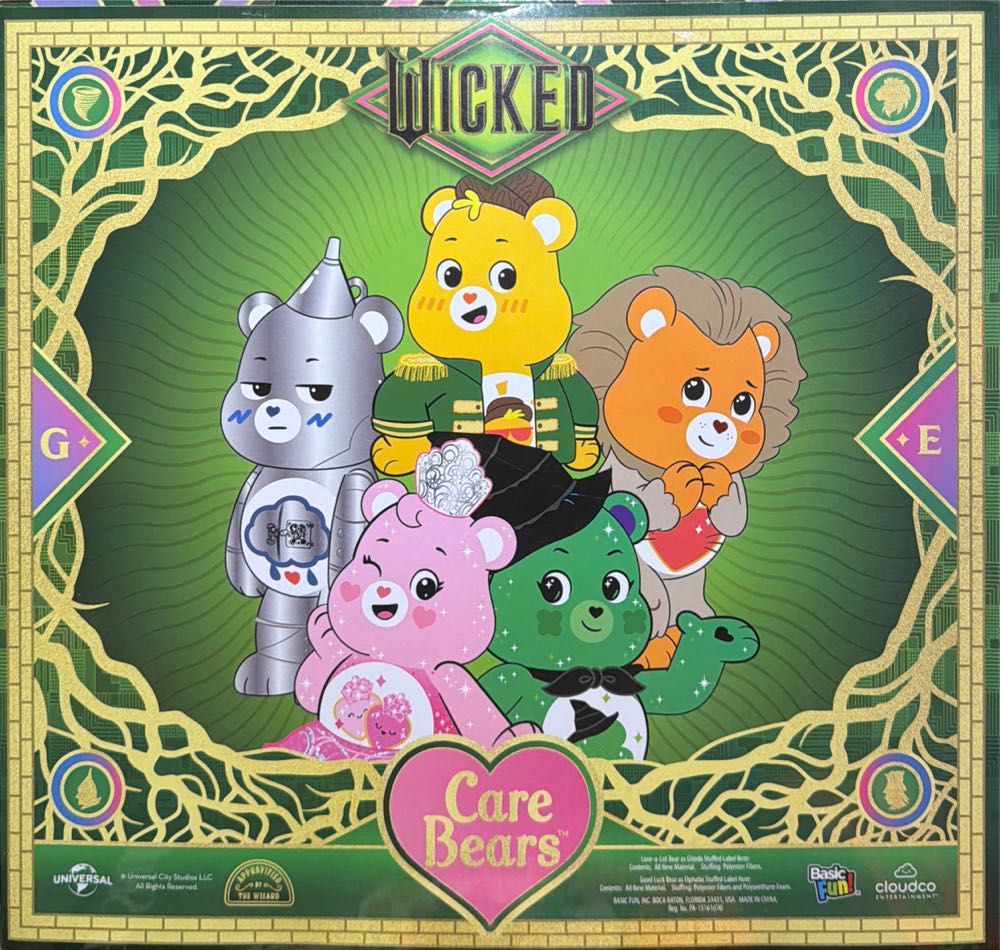 Care Bears X Wicked  vinyl figure collectible [Barcode 885561229806] - Main Image 2