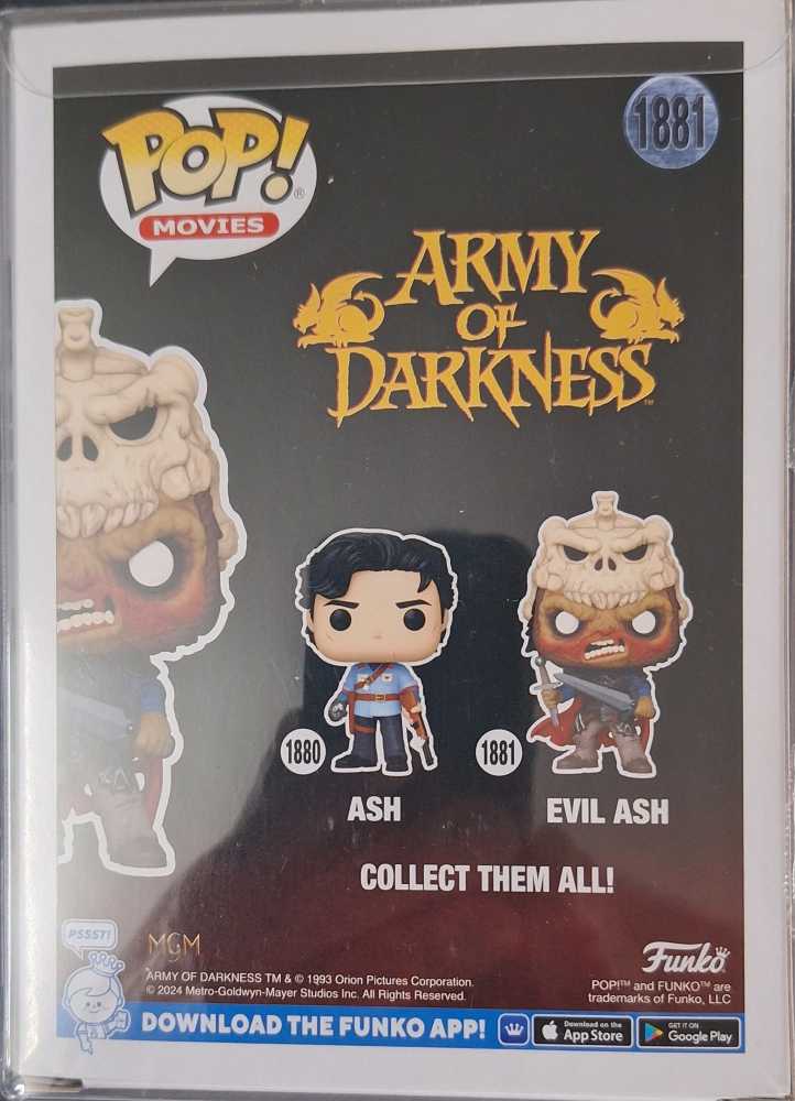 Funko Pop Army Of Darkness Evil Ash 1881 - Evil Dead vinyl figure collectible [Barcode 32947256] - Main Image 3