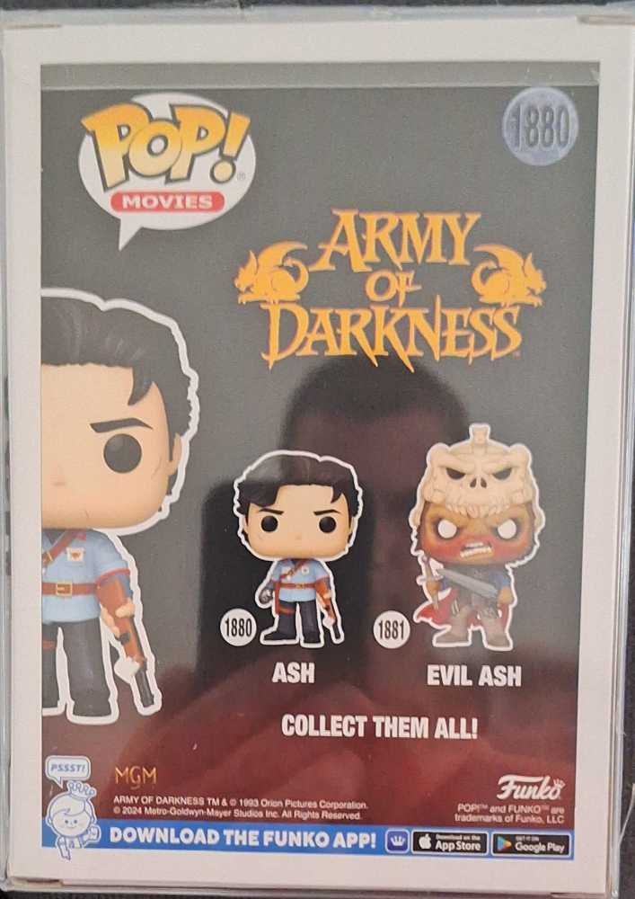 Funko Pop Army Of Darkness Ash 1880 - Evil Dead vinyl figure collectible [Barcode 32947254] - Main Image 3