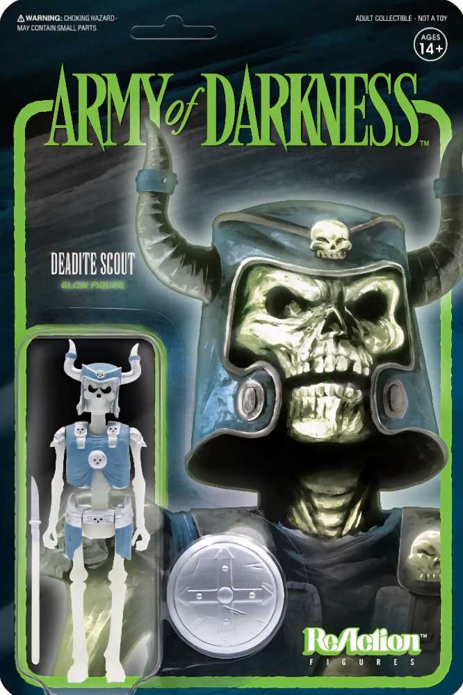 Super7 Army Of Darkness Deadite Scout Glow In The Dark SDCC 2021 Variant  - Evil Dead vinyl figure collectible [Barcode 840049811027] - Main Image 2