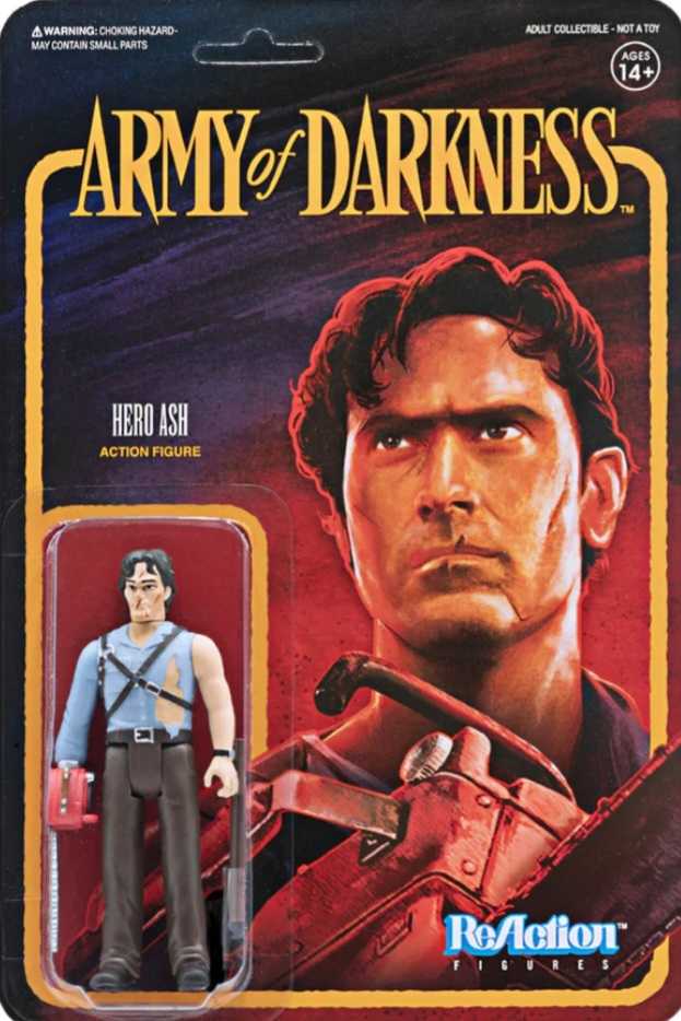 Super7 Army Of Darkness Hero Ash Regular Version  - Evil Dead vinyl figure collectible [Barcode 811169038908] - Main Image 2