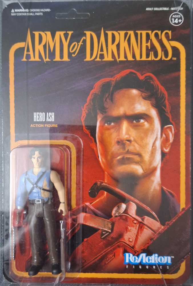 Super7 Army Of Darkness Hero Ash Regular Version  - Evil Dead vinyl figure collectible [Barcode 811169038908] - Main Image 4