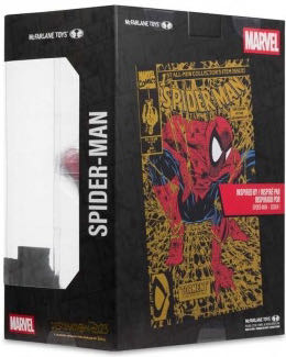 Spider-Man (Marvel: Spider-Man #1 [Gold Edition]) 1:6th Scale Collectible w/ Scene Autograph Series (Gold Label) - Spider-Man vinyl figure collectible [Barcode 787926149081] - Main Image 2