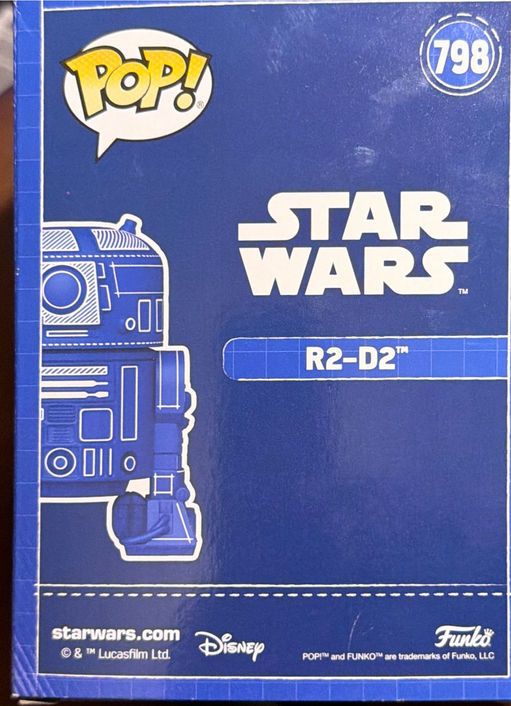 R2-D2 - Star Wars vinyl figure collectible [Barcode 889698868457] - Main Image 3