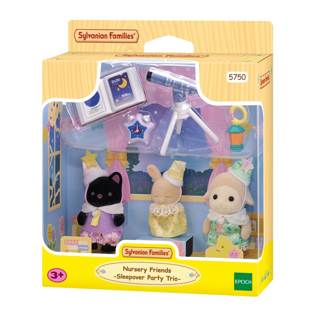 Nursery Friends - Sleepover Party Trio  vinyl figure collectible [Barcode 5054131057506] - Main Image 2