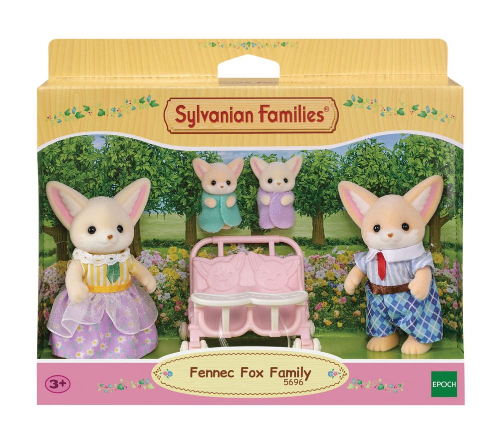 Fennec Fox Family  vinyl figure collectible [Barcode 5054131056967] - Main Image 2