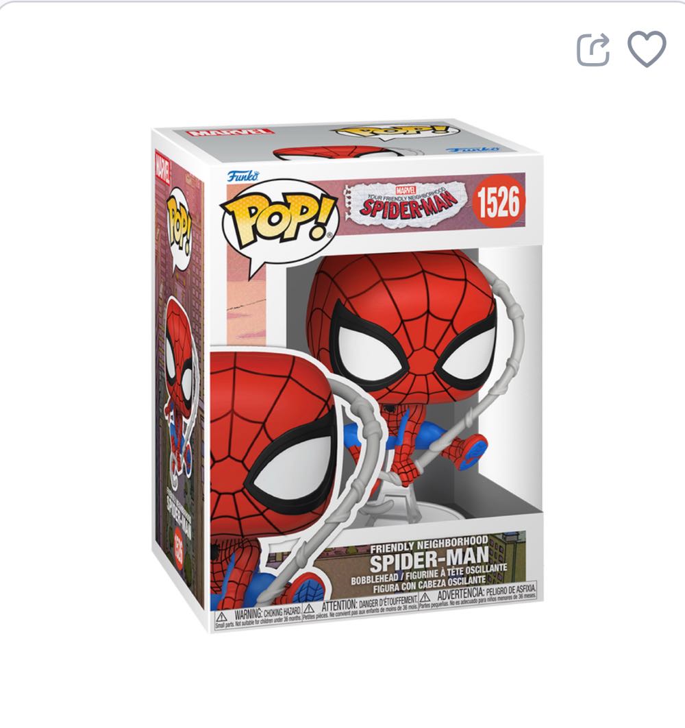 Marvel: Friendly Neighborhood Spider-Man - Marvel Universe vinyl figure collectible - Main Image 2