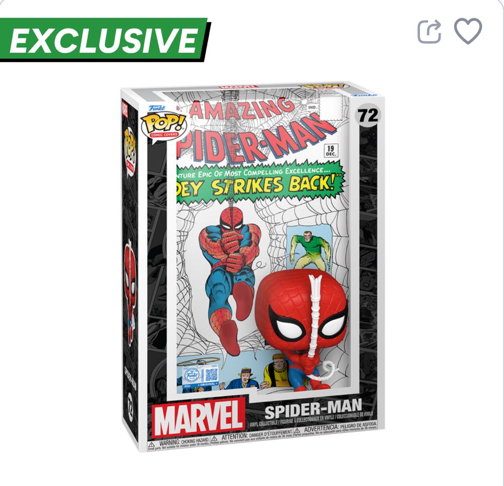 Marvel: The Amazing Spider-Man Comic Cover  #19 - Marvel Universe vinyl figure collectible - Main Image 2