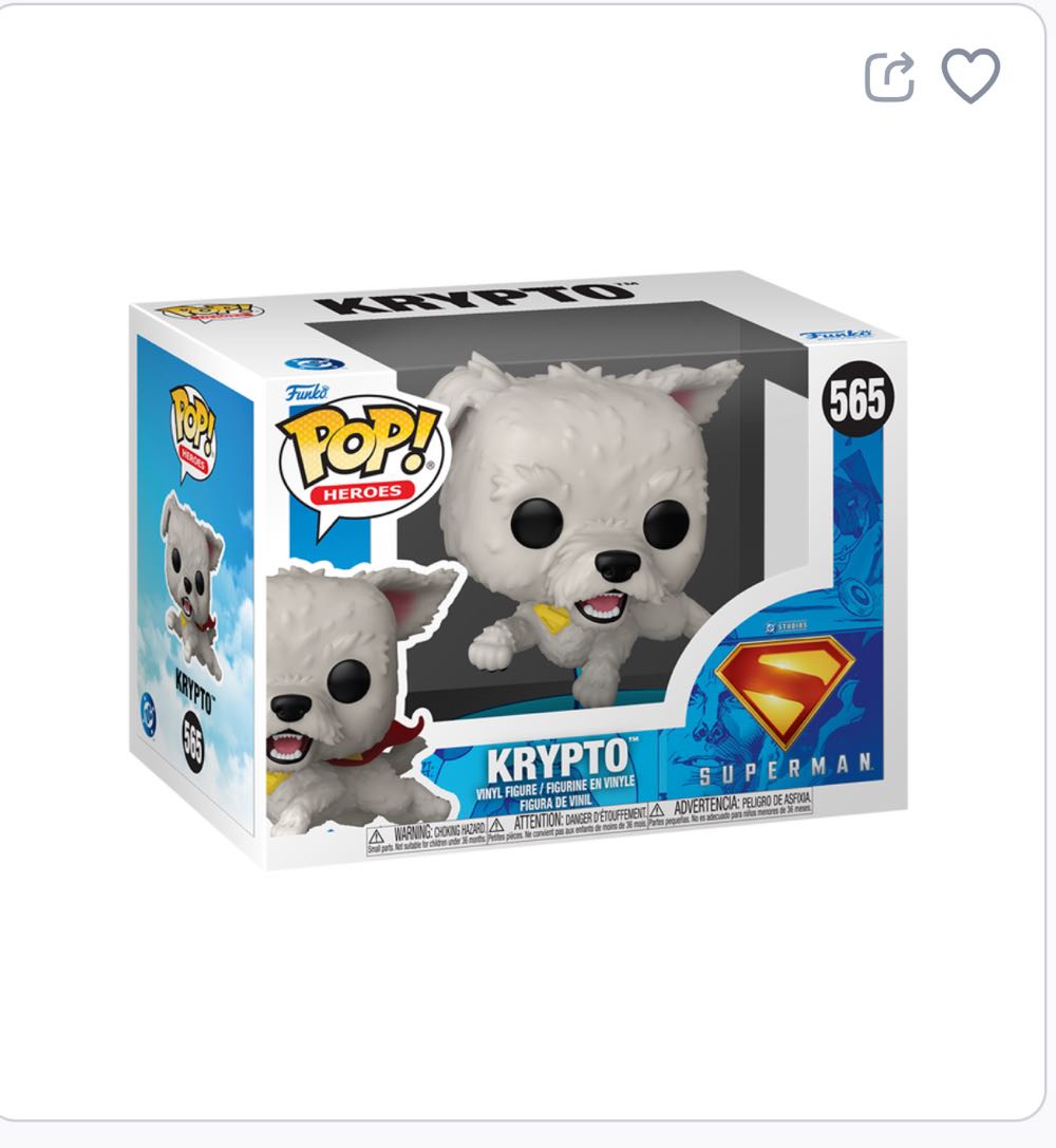 DC: Krypto - DC Comics vinyl figure collectible - Main Image 2