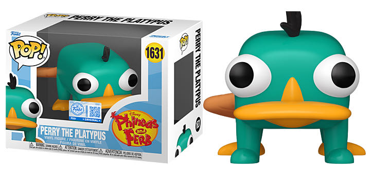 Perry The Platypus  vinyl figure collectible [Barcode 889698872416] - Main Image 2