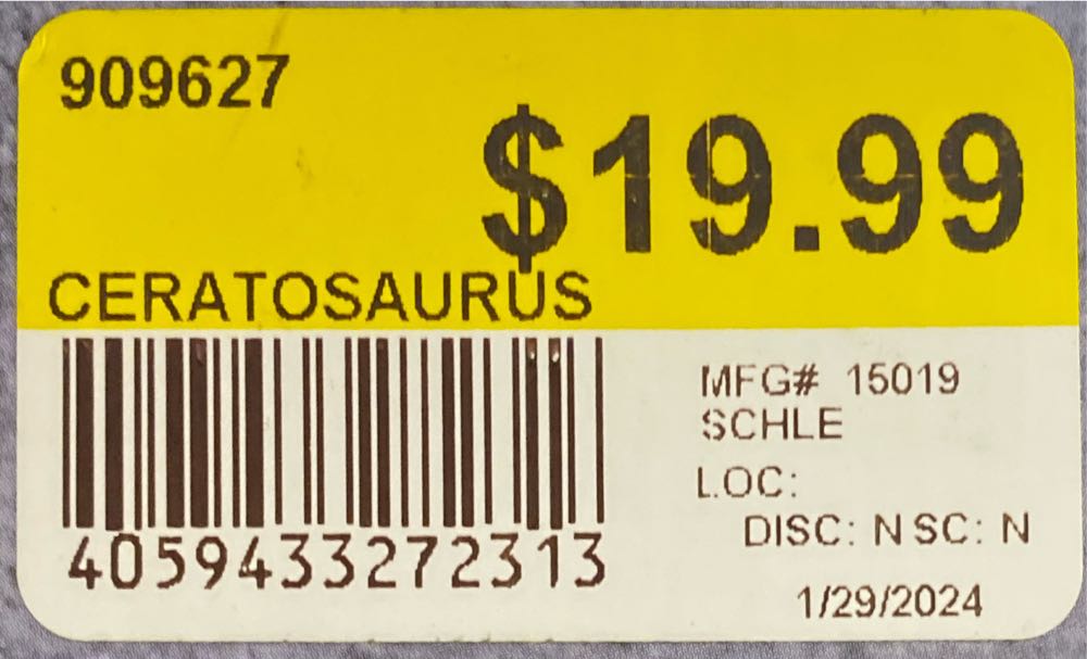 Ceratosaurus  vinyl figure collectible [Barcode 4059433272313] - Main Image 2