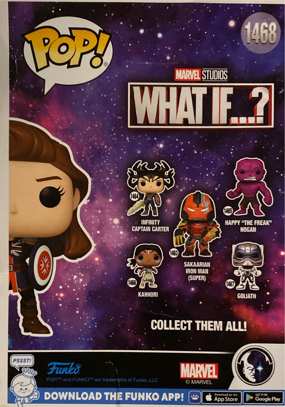 Captain Carter - Funko vinyl figure collectible [Barcode 434883320557] - Main Image 2