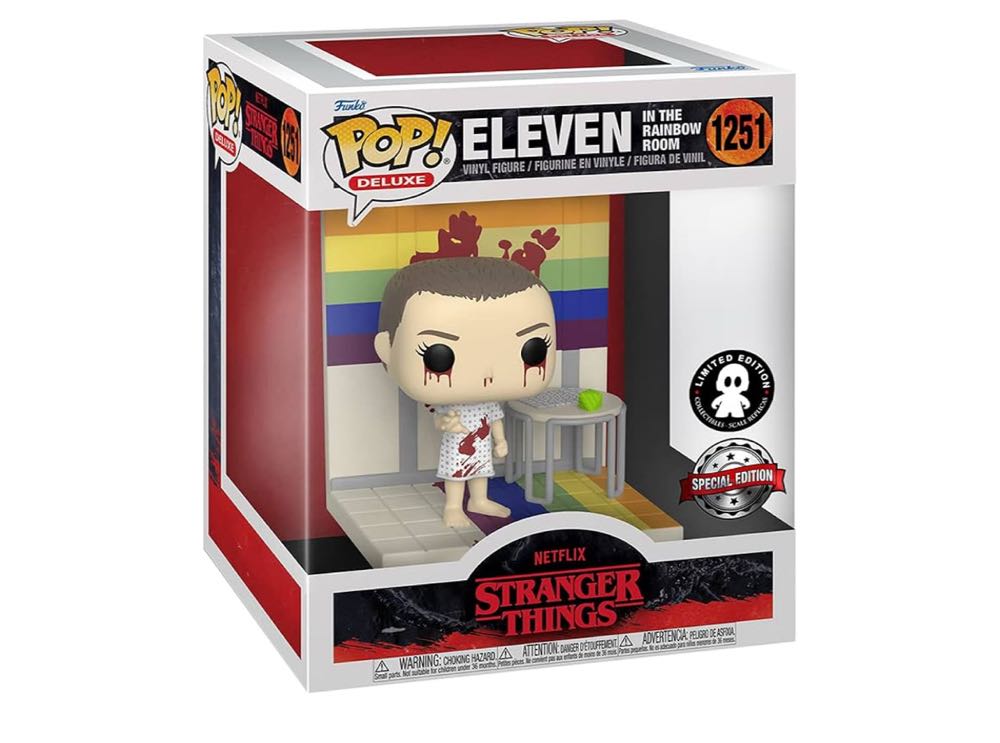 Funko POP! TV: Eleven in The Rainbow Room (Stranger Things S4) Special Edition, 62386  vinyl figure collectible - Main Image 3