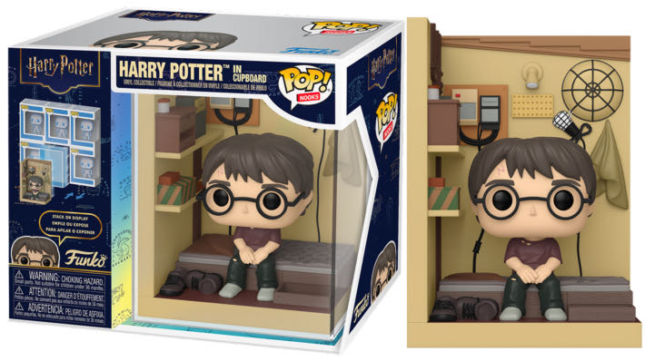 Harry Potter (In Cupboard) - Harry Potter vinyl figure collectible [Barcode 889698862462] - Main Image 2
