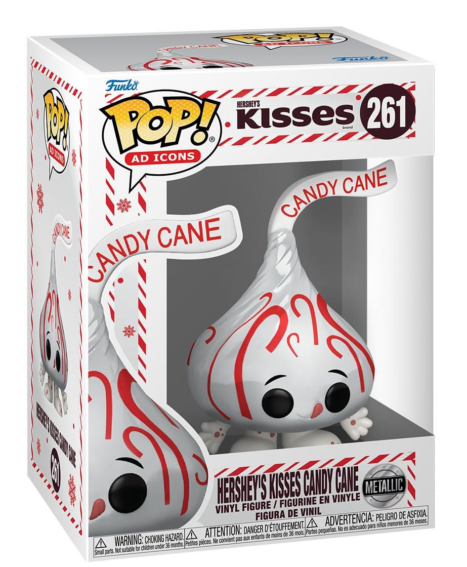 Hershey’s Kisses Candy Cane  vinyl figure collectible [Barcode 889698865814] - Main Image 2