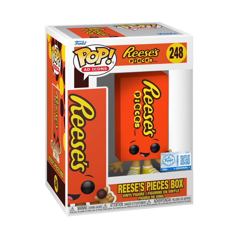 Reese’s Pieces Box - Ad Icons vinyl figure collectible [Barcode 889698849722] - Main Image 2
