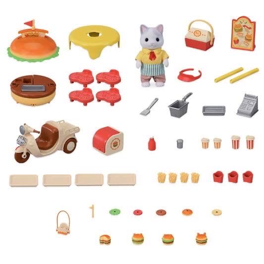 Hamburger Stand  vinyl figure collectible [Barcode 5054131057575] - Main Image 2
