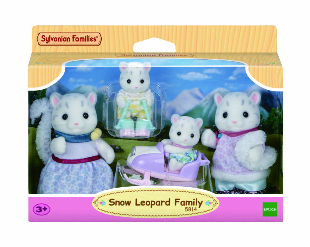 Snow Leopard Family  vinyl figure collectible [Barcode 5054131058145] - Main Image 2