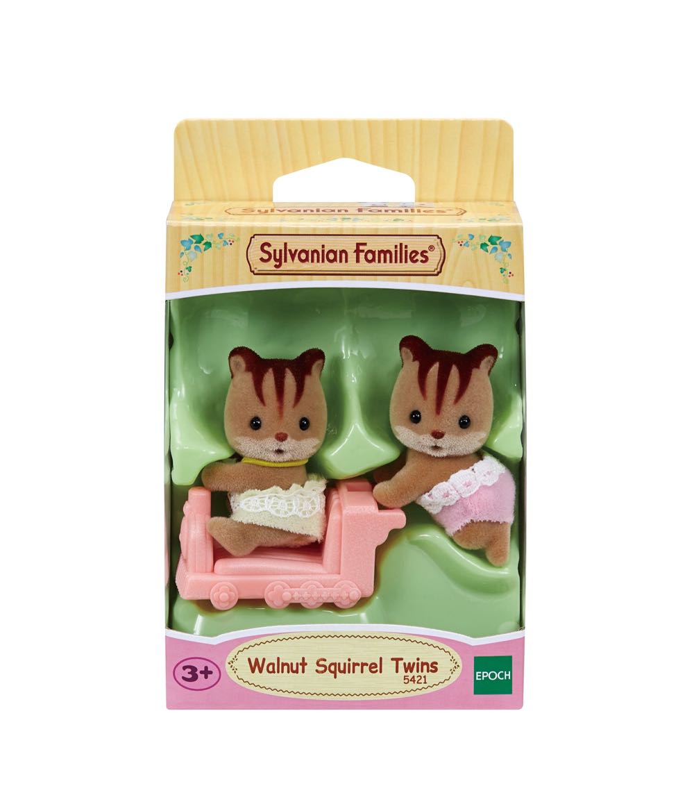 Walnut Squirrel Twins  vinyl figure collectible [Barcode 5054131054215] - Main Image 2