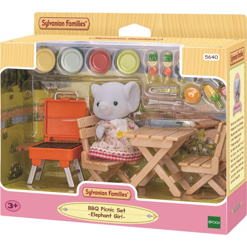BBQ Picnic Set - Elephant Girl  vinyl figure collectible [Barcode 5054131056400] - Main Image 3