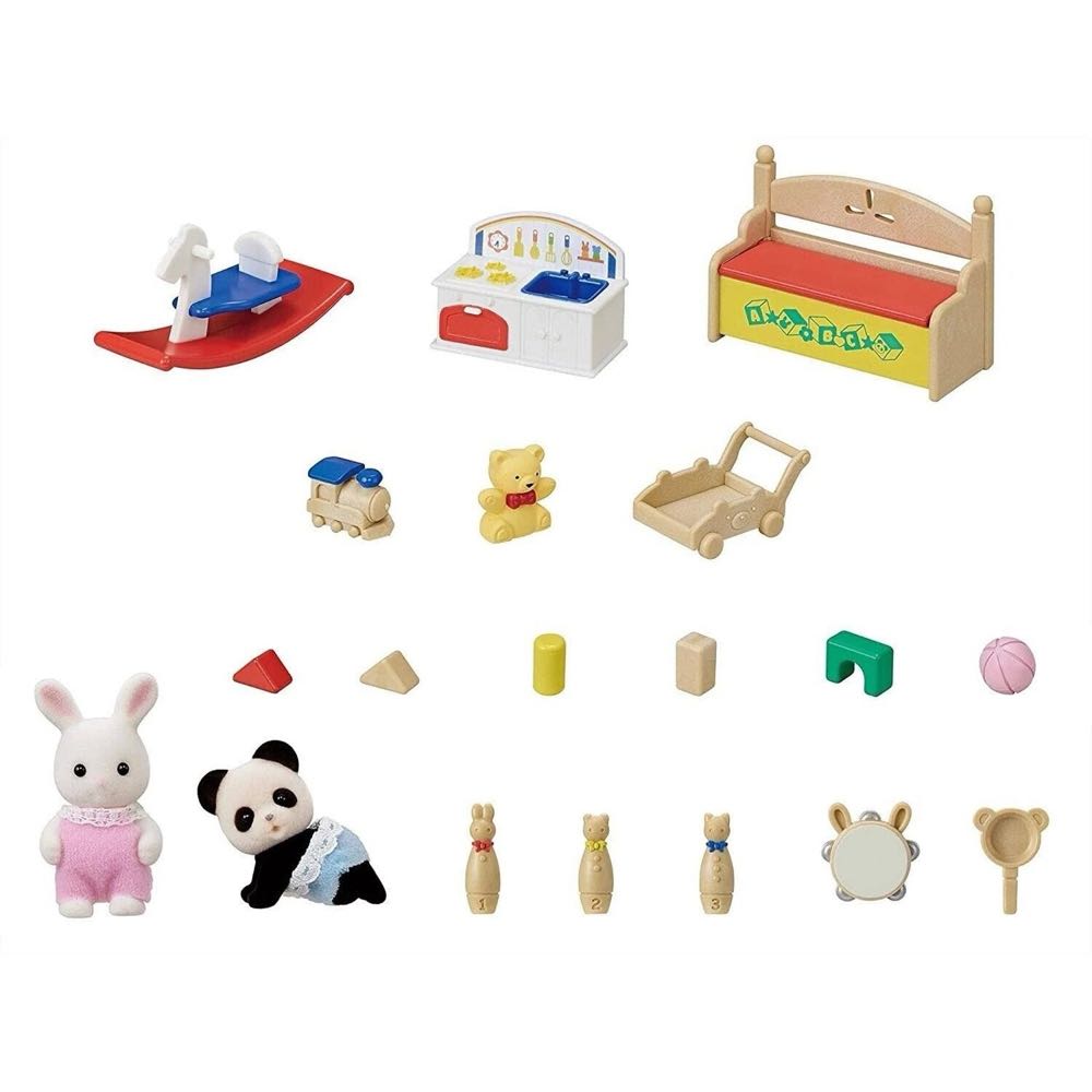 Baby’s Toy Box - Snow Rabbit & Panda Babies  vinyl figure collectible [Barcode 5054131057094] - Main Image 2