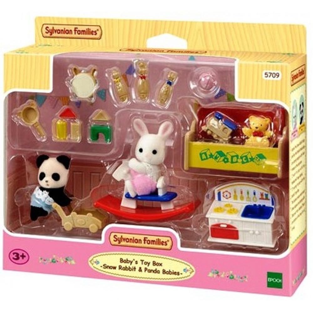 Baby’s Toy Box - Snow Rabbit & Panda Babies  vinyl figure collectible [Barcode 5054131057094] - Main Image 3