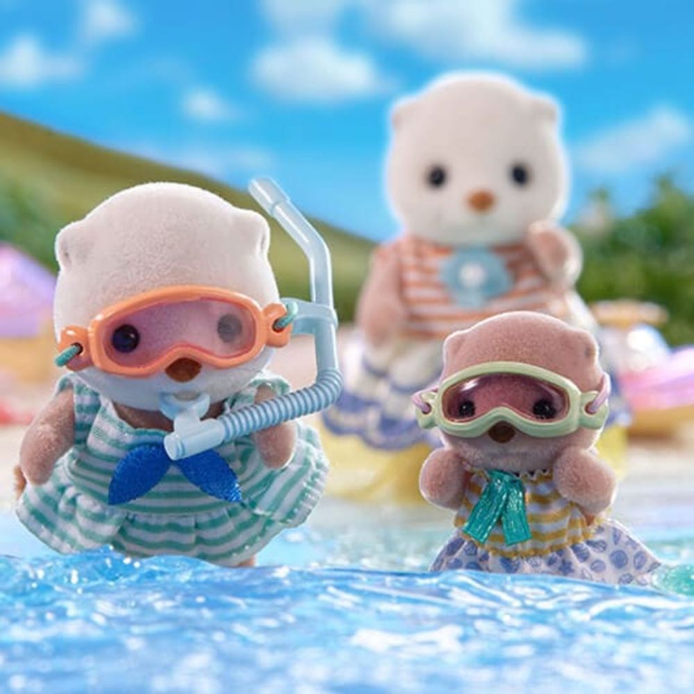 Sea Otter Sisters - Splashy Snorkel Set  vinyl figure collectible [Barcode 5054131058046] - Main Image 3