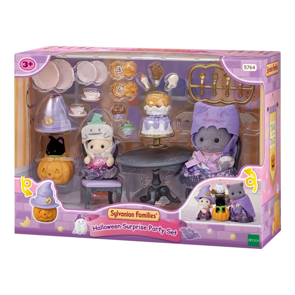 Krainie Sylvanian Families Halloween W Krainie Set Party Surprise Of For To Epo  vinyl figure collectible [Barcode 5054131057643] - Main Image 3