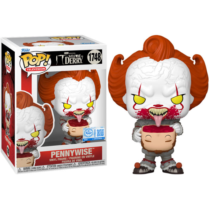 Pennywise - IT: Welcome to Derry (with Head) - It vinyl figure collectible [Barcode 889698871556] - Main Image 4