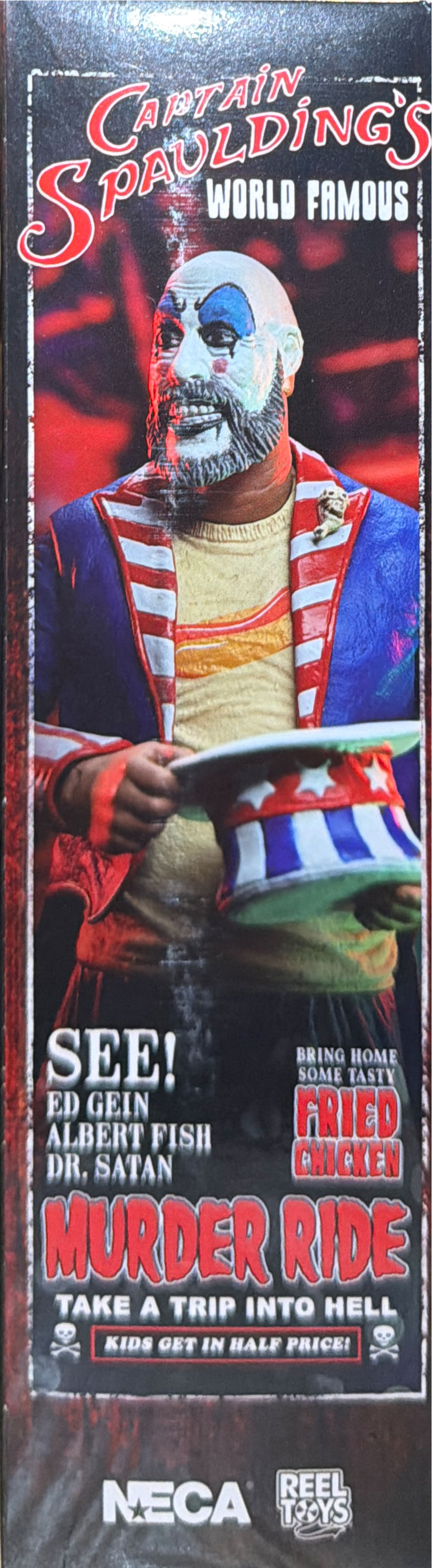 Captain Spaulding - House of 1000 Corpses vinyl figure collectible [Barcode 634482399354] - Main Image 2