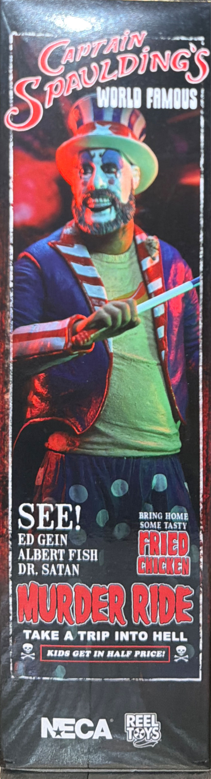 Captain Spaulding - House of 1000 Corpses vinyl figure collectible [Barcode 634482399354] - Main Image 3